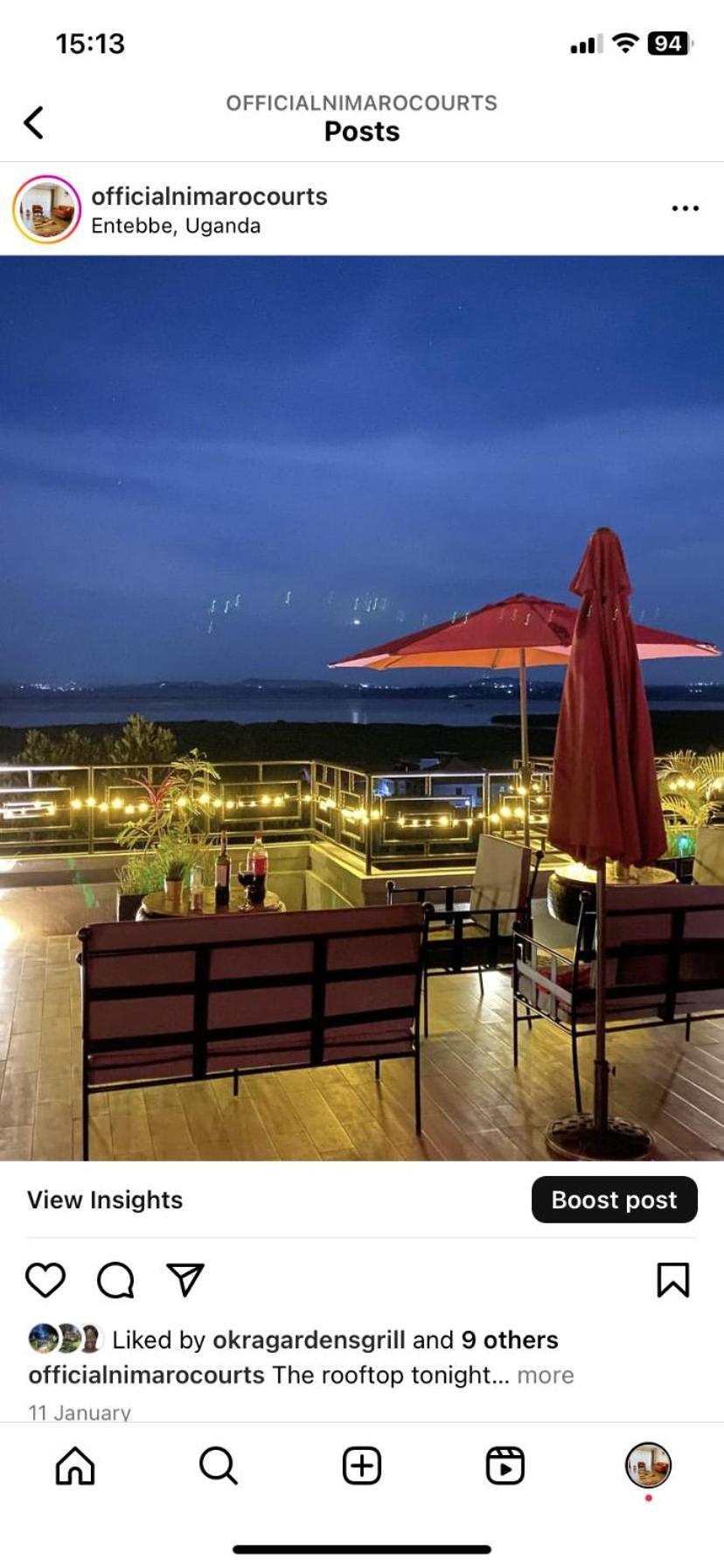 Nimaro Courts Hotel Entebbe Exterior photo